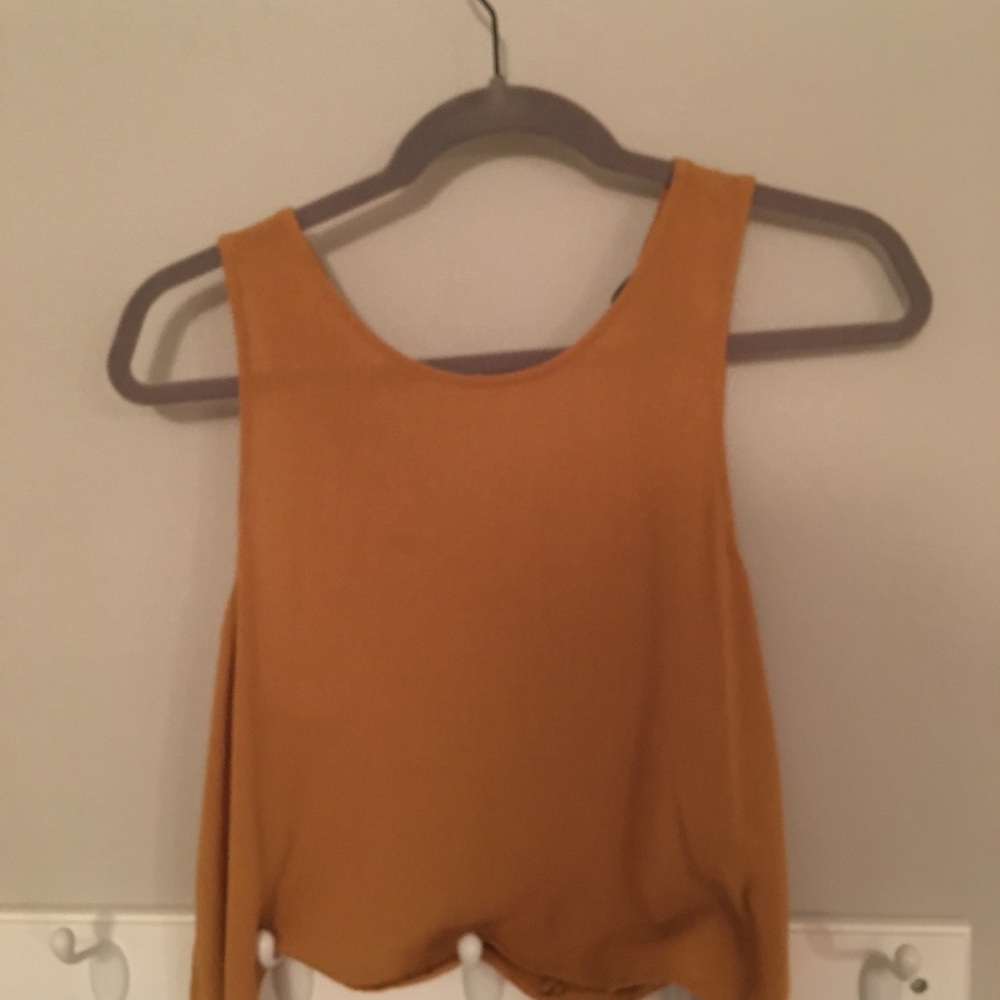 Yellow Tank Croptop
